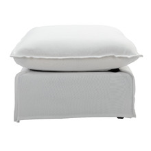 Montauk Slipcover Ottoman
